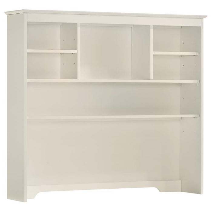 Selena - Desk Hutch With Shelves - Buttermilk