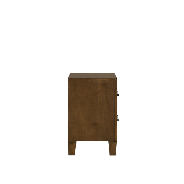 Ballard - 2 Drawer Nightstand - Walnut