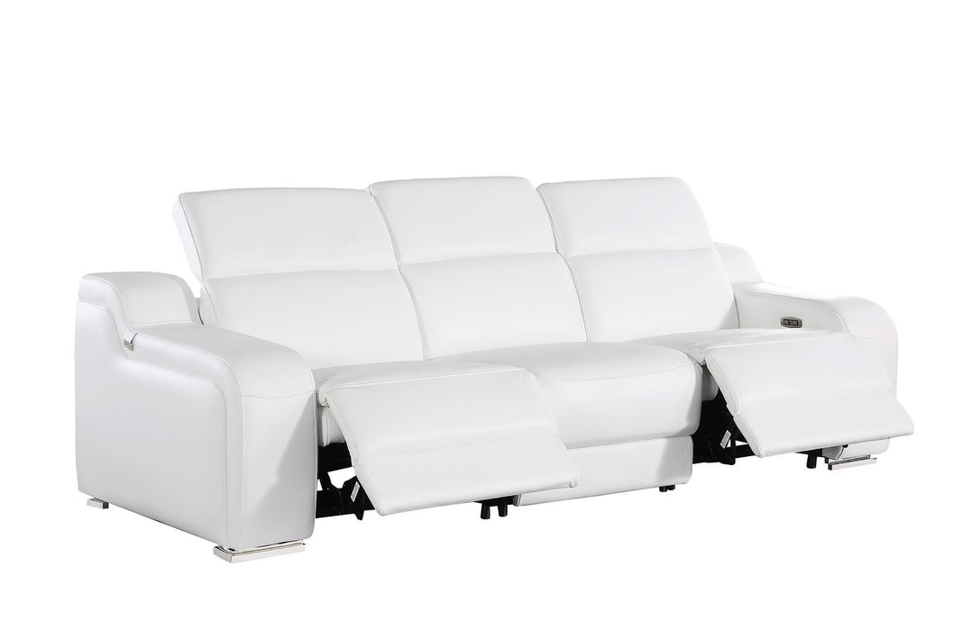 1116 - 3-Piece Modular Power Reclining Sofa In With 2 Power Recliners & Power Headrests
