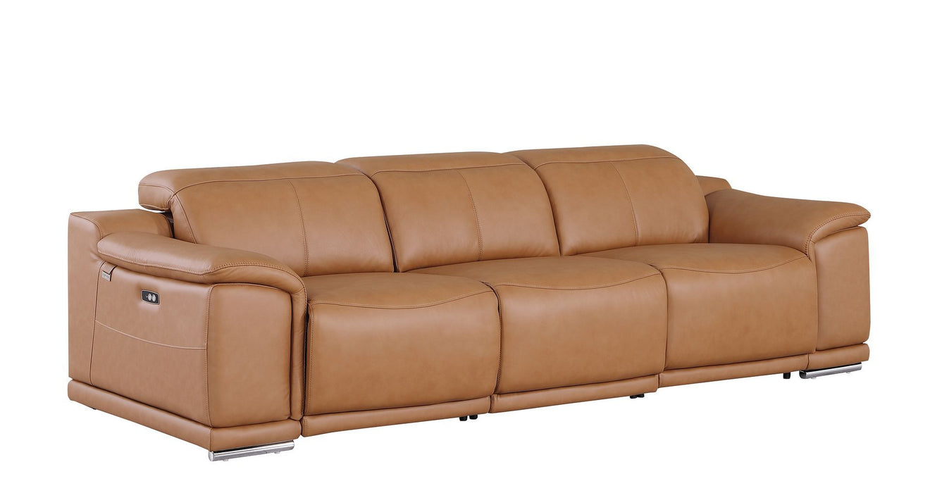 9762 - 6-Piece Modular Power Reclining Sofa And Console Loveseat Set With 5 Power Recliners In