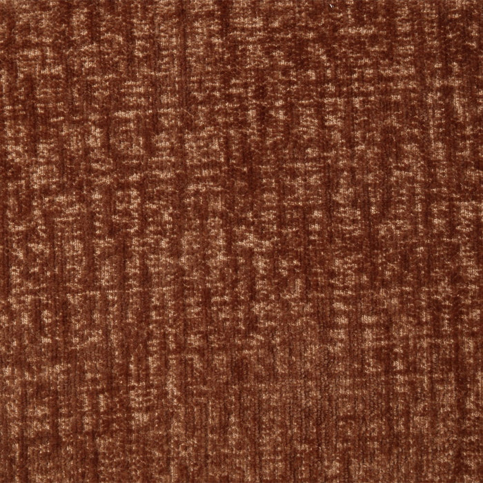 Carrick - Ottoman - Rust Brown Chenille