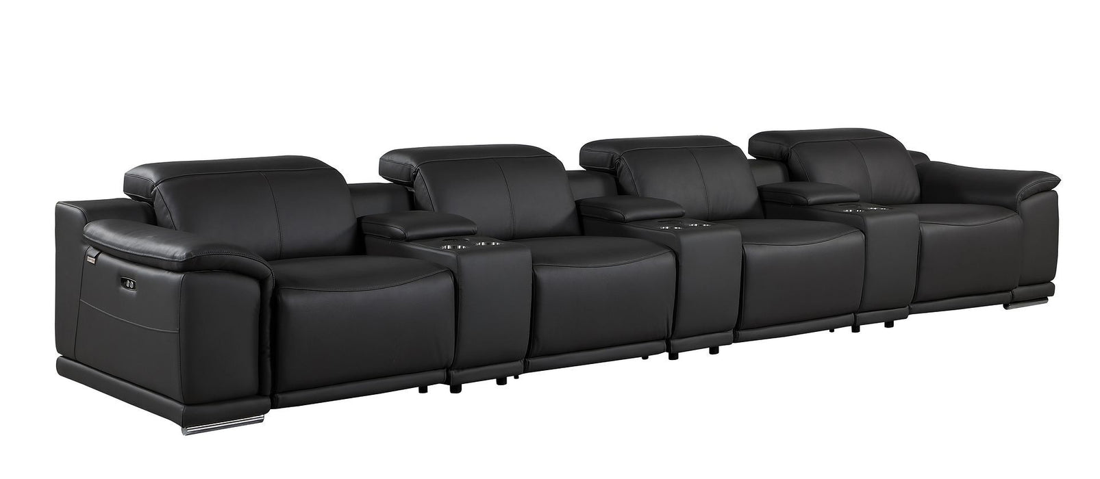 9762 - 7-Piece Modular Power Reclining Sofa With 4 Power Recliners
