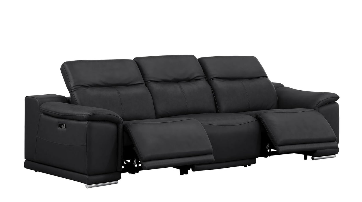 2679 - Genuine Leather Reclining Set (Sofa And Loveseat With 4 Power Recliners)