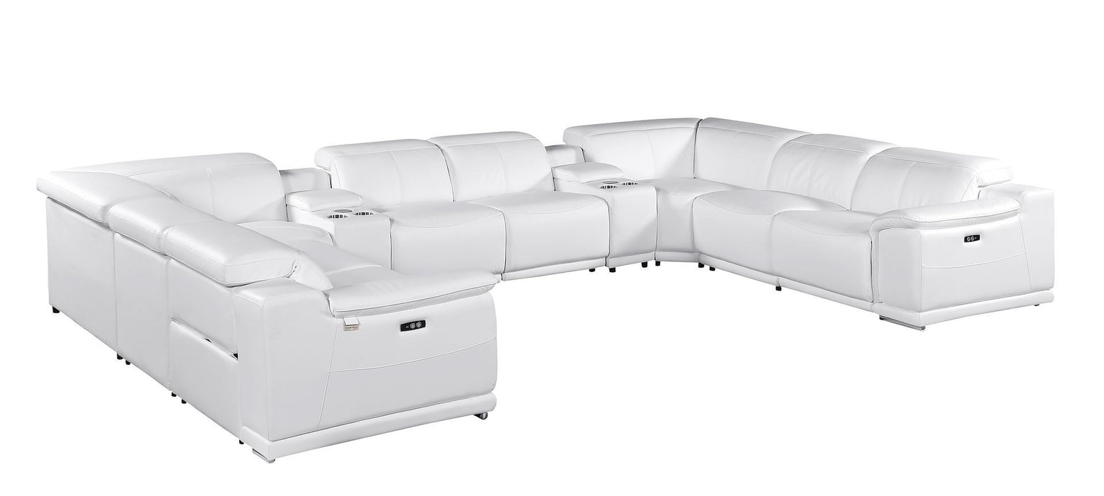 9762 - 10-Piece U-Shaped Sectional Sofa With 4 Power Recliners