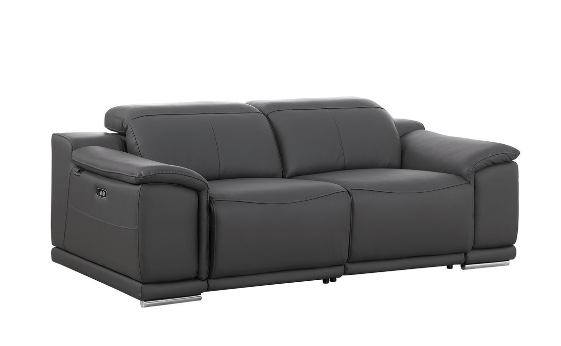 9762 - 2-Piece Modular Power Reclining Console With 2 Power Recliners In