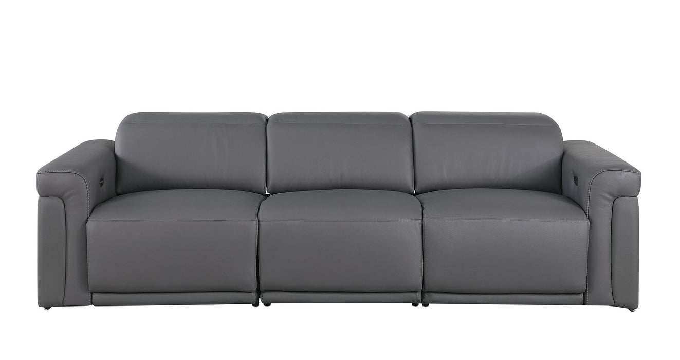 1126 - 3-Piece Modular Power Reclining Sofa In With 3 Power Recliners & Power Headrests
