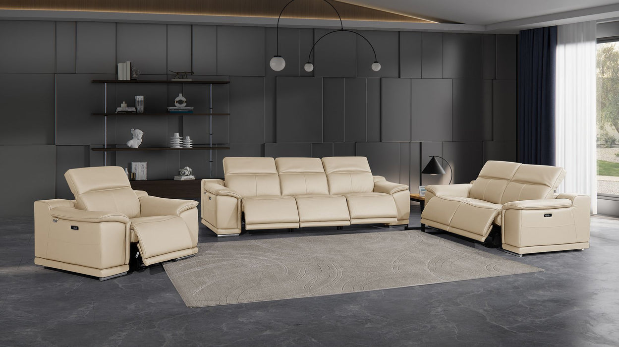 9762 - 6-Piece Modular Power Reclining Sofa, Loveseat And Chair Set With 6 Power Recliners In