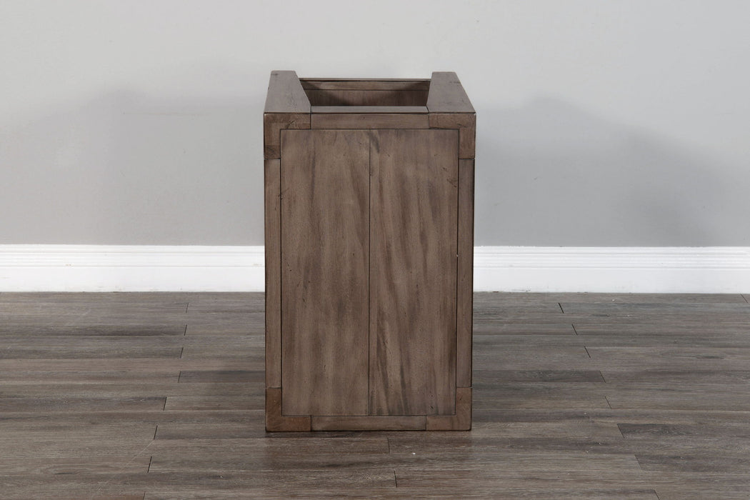 Doe Valley - Mahogany Wood Coffee Table With Casters