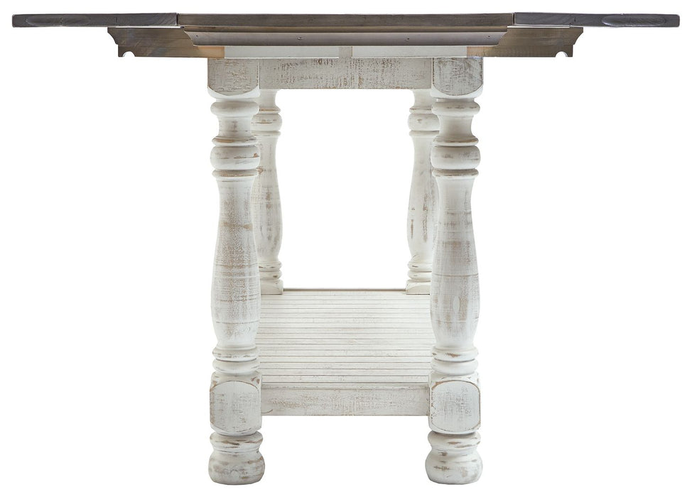 Havalance - Flip Top Sofa Table - Gray / White