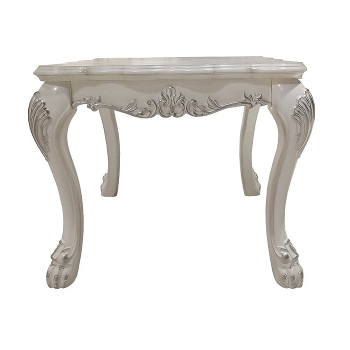 Dresden - End Table - Bone White