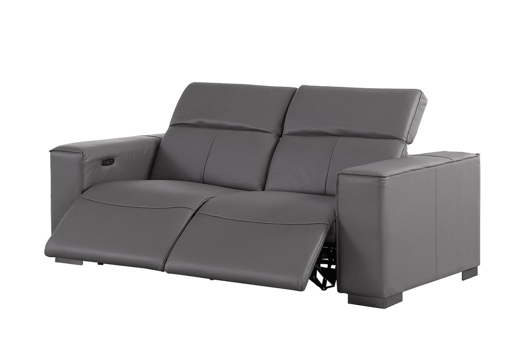 1208 - Dual Power Reclining Loveseat