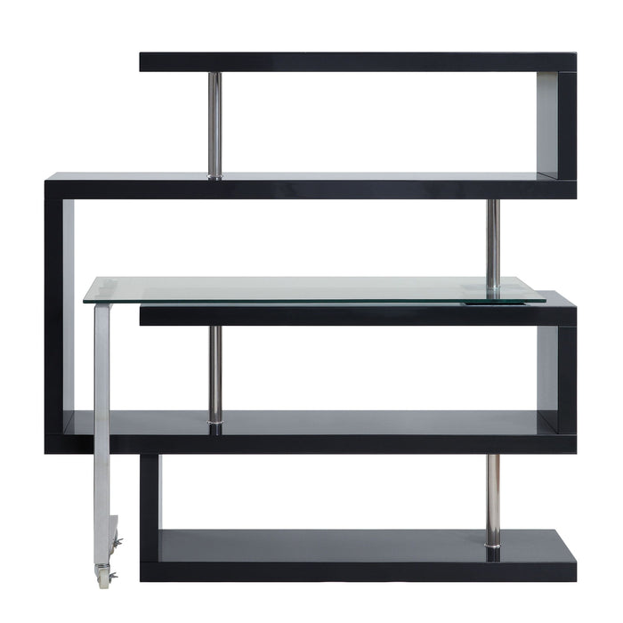 Buck II - Writing Desk With Bookshelf