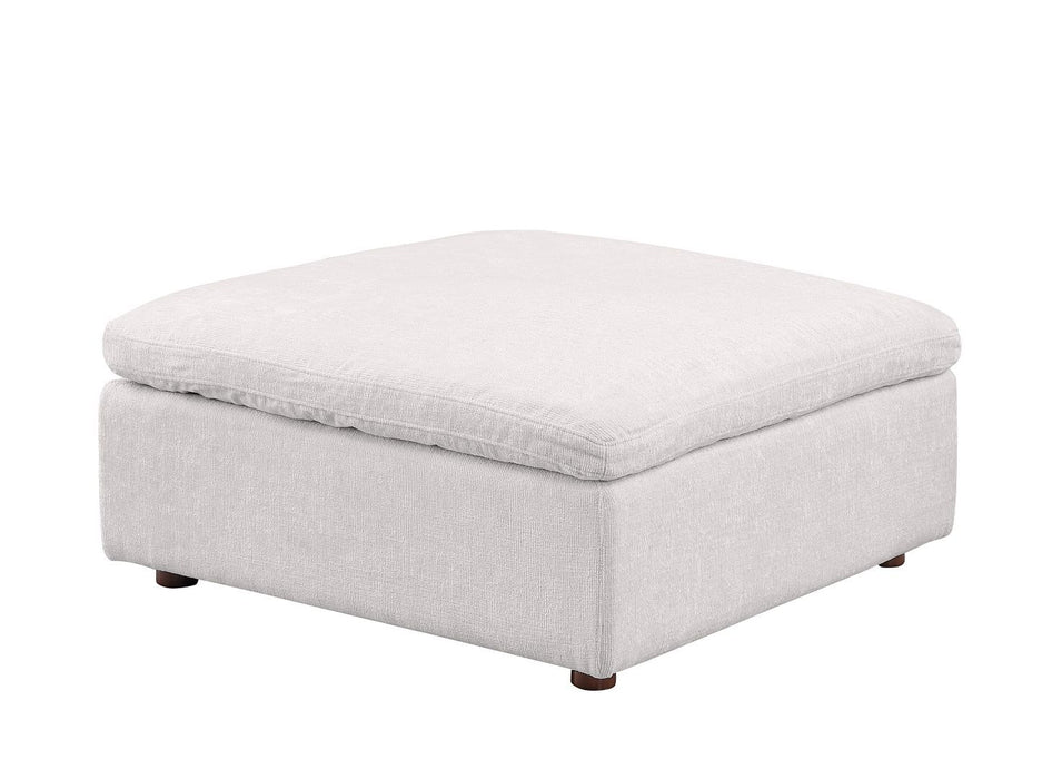 1100 - 11-Piece U-Shaped Sectional In Italian Fabric - Pearl