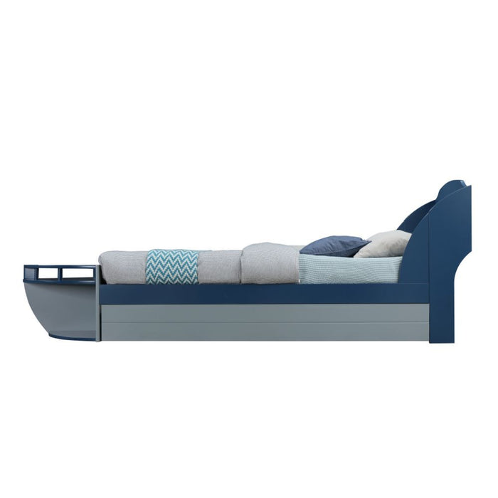 Neptune II - Twin Trundle - Gray