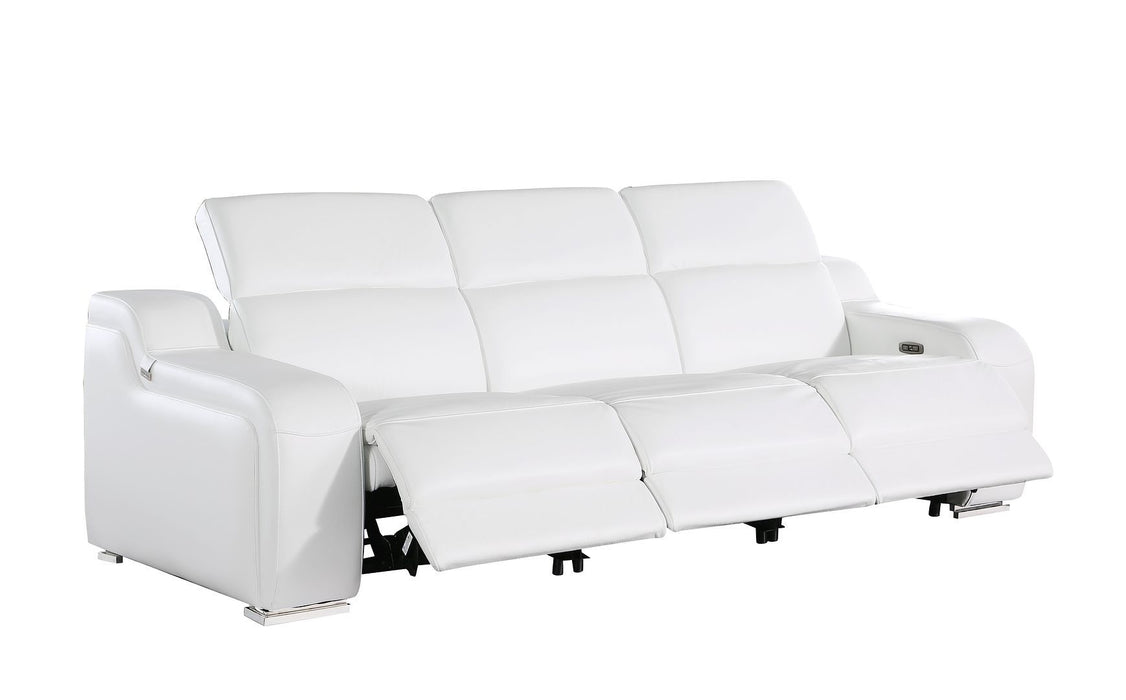 1116 - 3-Piece Modular Power Reclining Sofa In With 3 Power Recliners & Power Headrests