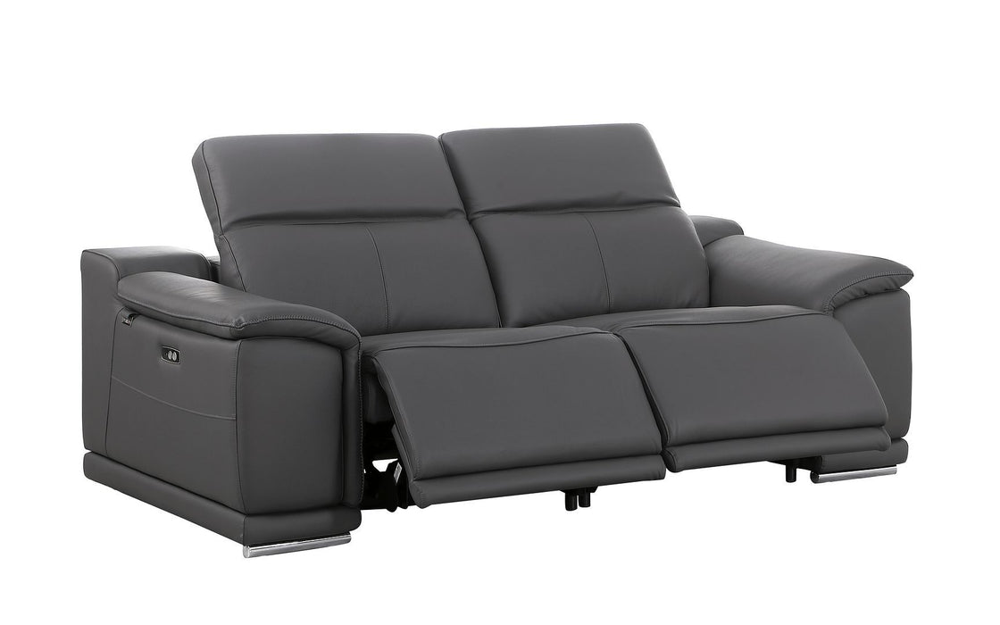 9762 - 2-Piece Modular Power Reclining Console With 2 Power Recliners In