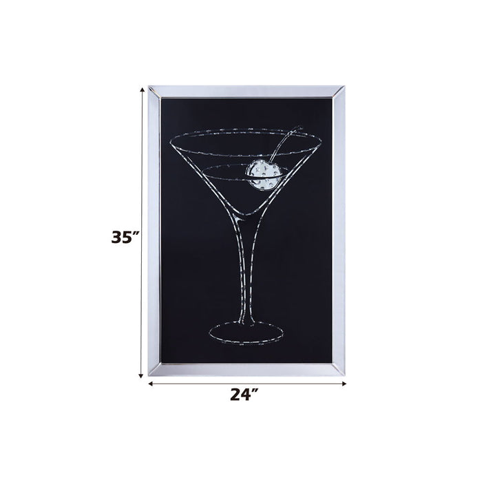 Talisha - 35" Wall Art - Mirrored