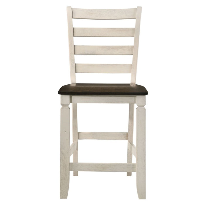 Tasnim - Counter Height Chair (Set of 2) - Oak & Antique White