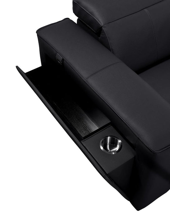 1224 - 7-Piece Modular Power Reclining Sofa In With 4 Power Recliners & Power Headrests