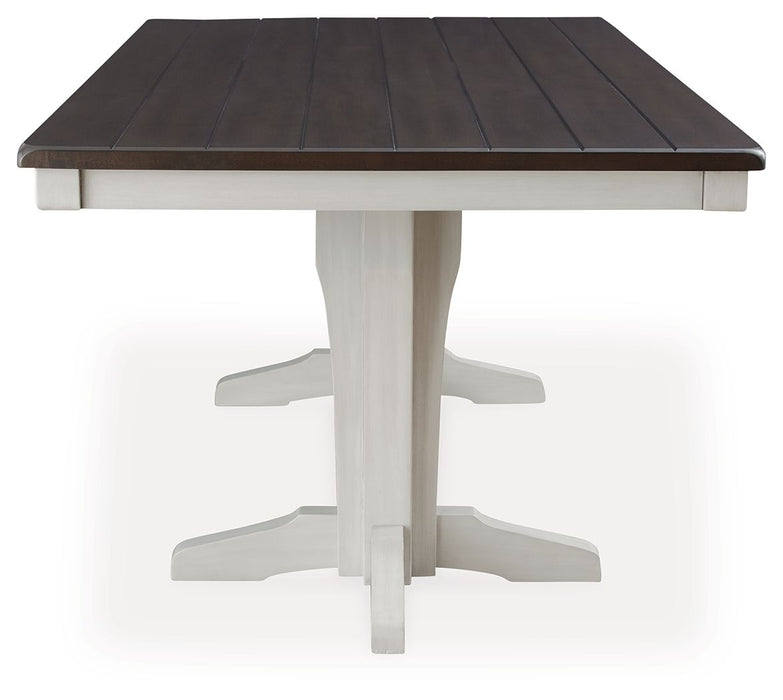 Darborn - Dining Table - Gray / Brown