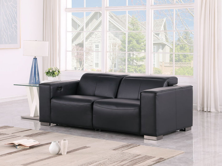 1208 - Dual Power Reclining Loveseat