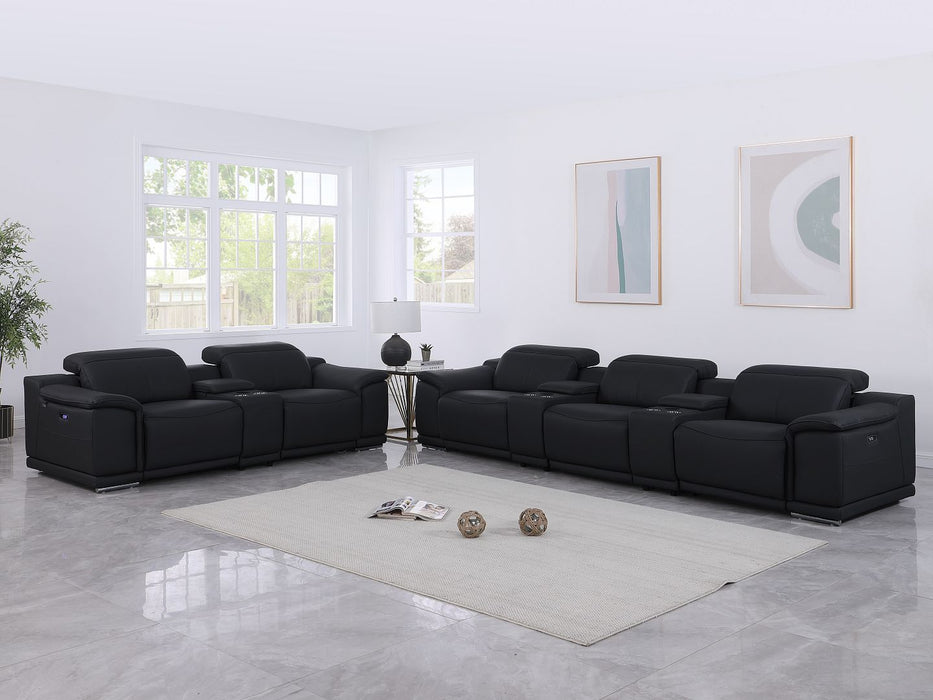 9762 - 8-Piece Modular Power Reclining Sofa And Console Loveseat Set With