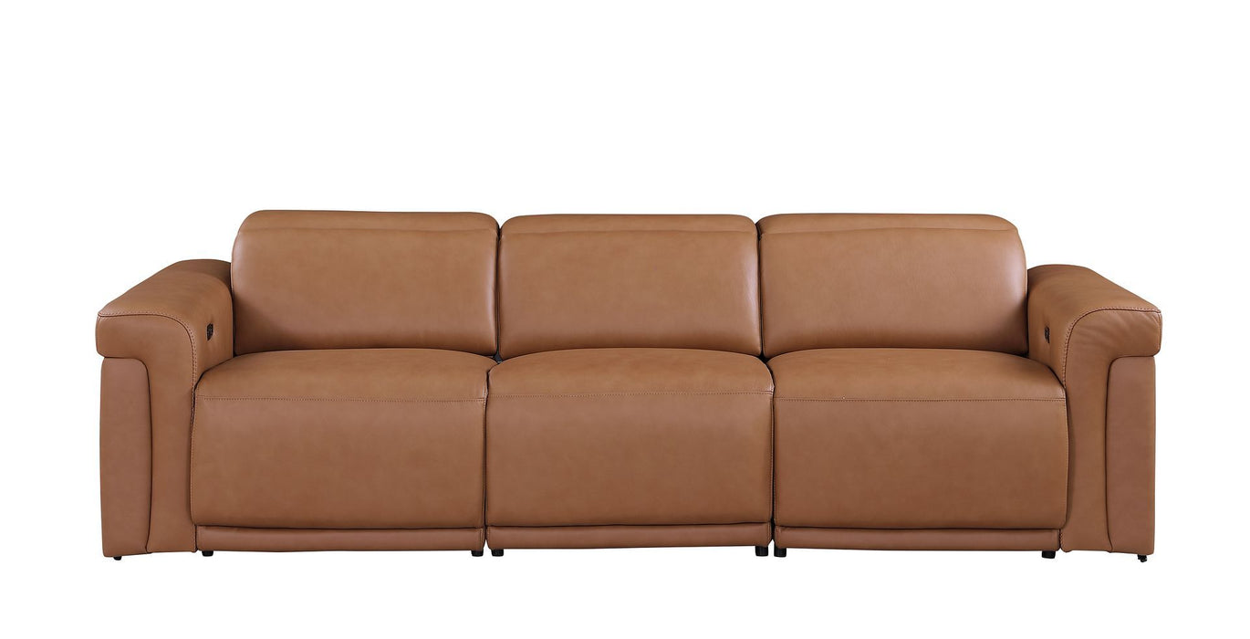 1126 - 3-Piece Modular Power Reclining Sofa In With 3 Power Recliners & Power Headrests