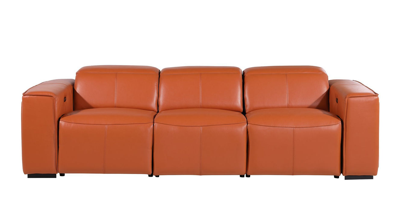 1224 - 3-Piece Modular Power Reclining Sofa In With 3 Power Recliners & Power Headrests