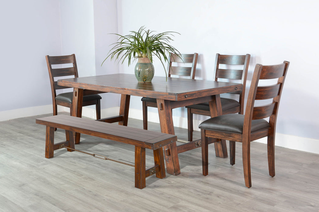 6 Piece Dining Set - Vintage Mocha
