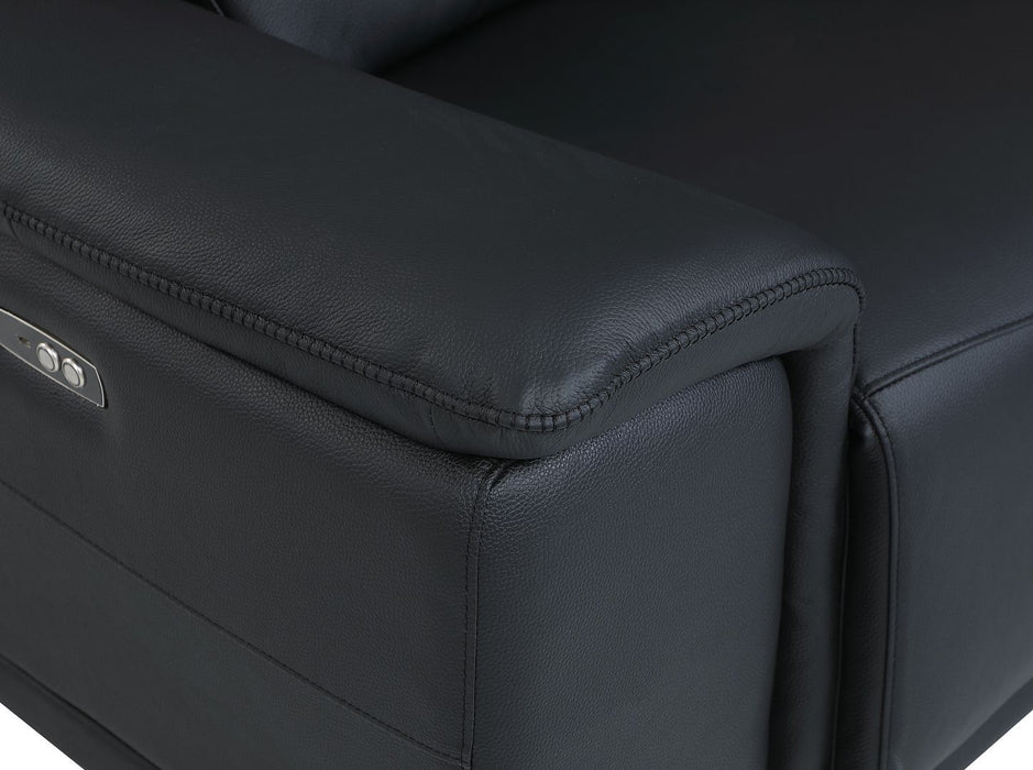 9762 - 3-Piece Modular Power Reclining Console Loveseat With 2 Power Recliners In
