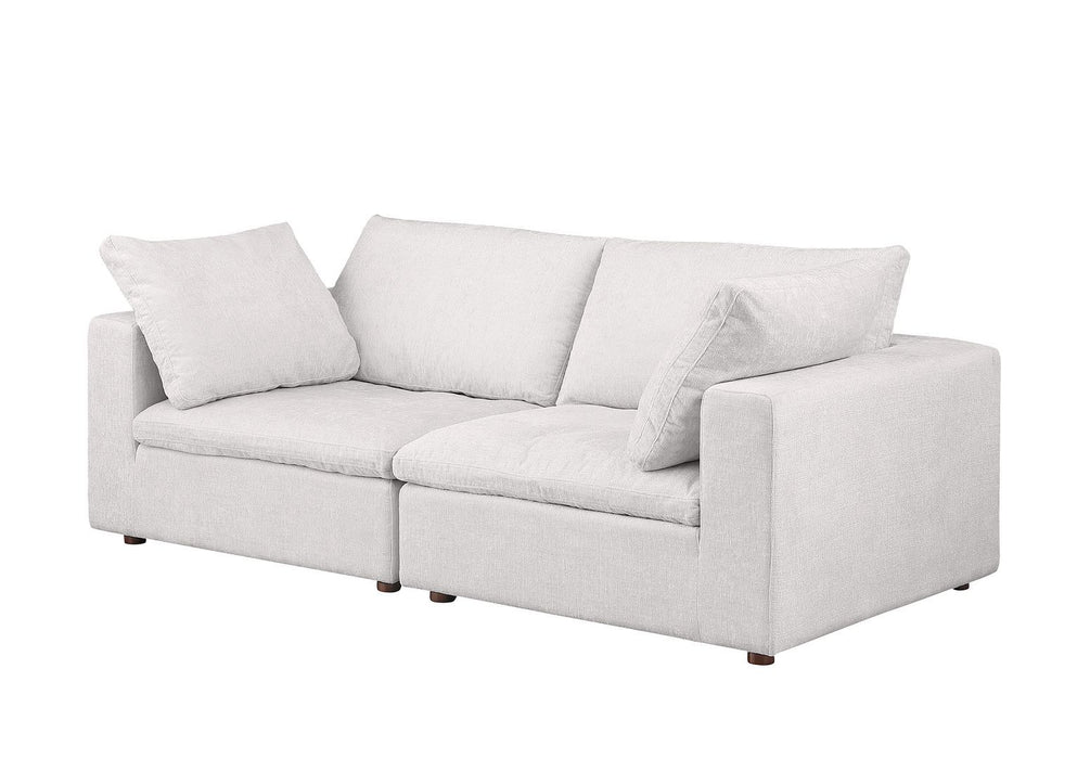 1100 - Modular Loveseat - Pearl