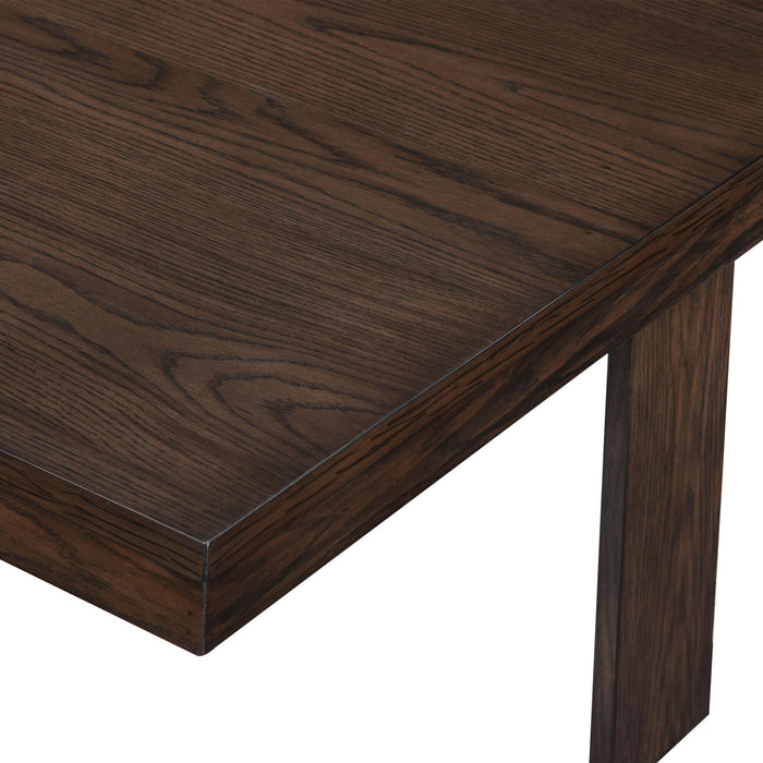 Paxton - 5 Piece Storage Coffee Table With 4 Tuck-In Ottomans - Dark Brown