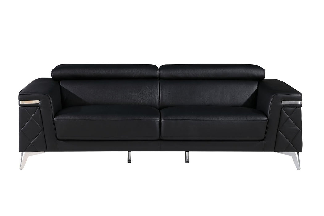 1140 - 3-Piece Sofa Set With Adjustable Headrest
