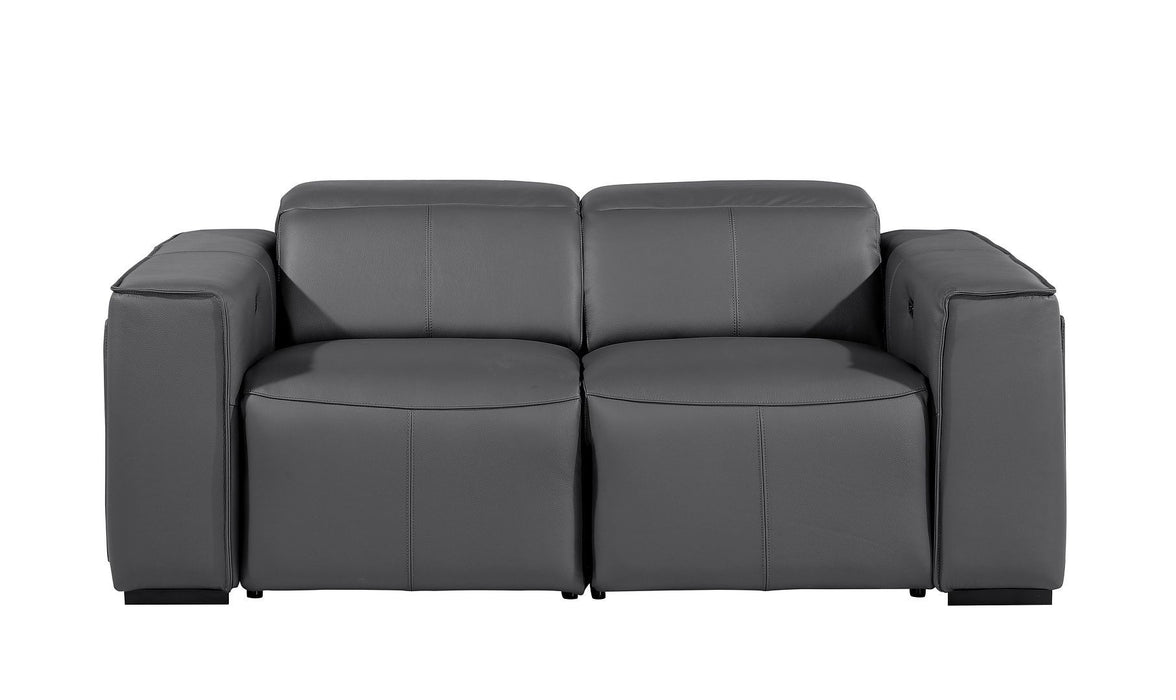 1224 - 2-Piece Modular Power Reclining Loveseat In With 2 Power Recliners & Power Headrests