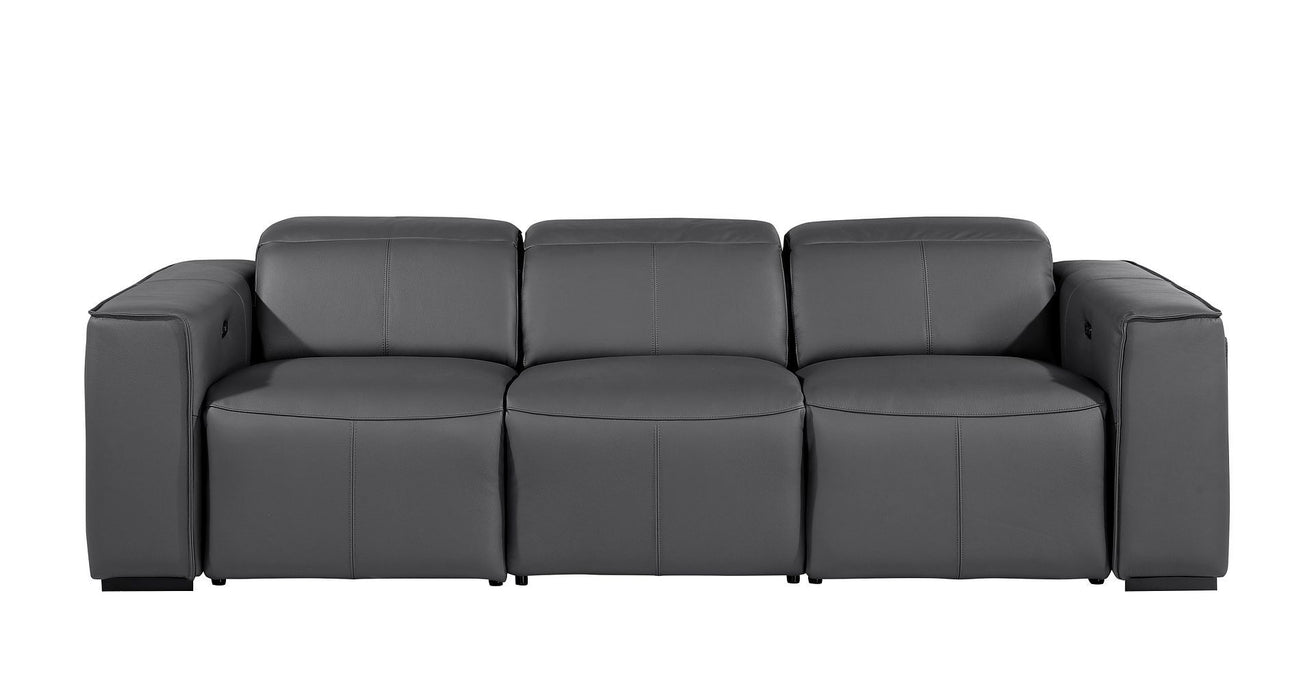 1224 - 3-Piece Modular Power Reclining Sofa In With 2 Power Recliners & Power Headrests