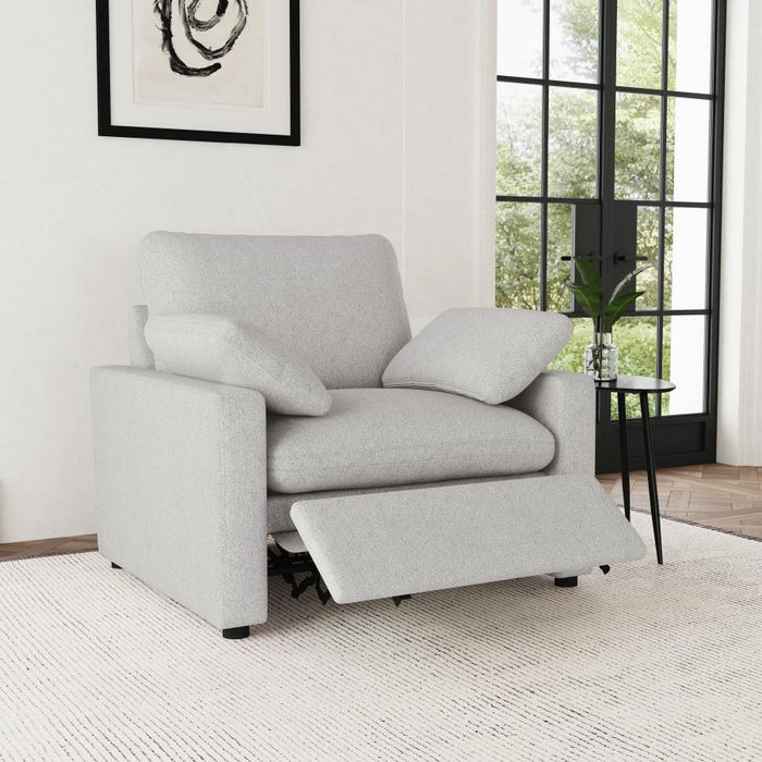 Collins - Upholstered Power Recliner Chair