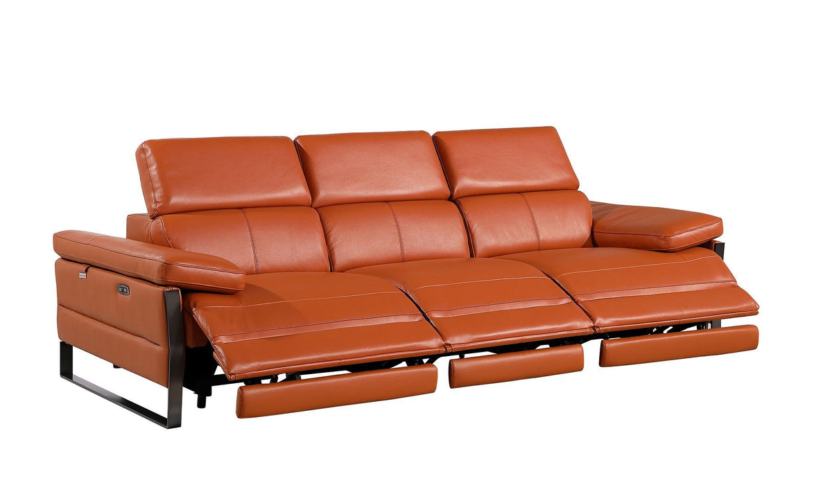 1246 - Modular Power Triple Reclining Sofa And Console Loveseat Set With Power Headrests
