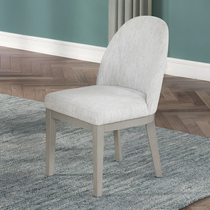 Essence Upholstered Curved Back Chair