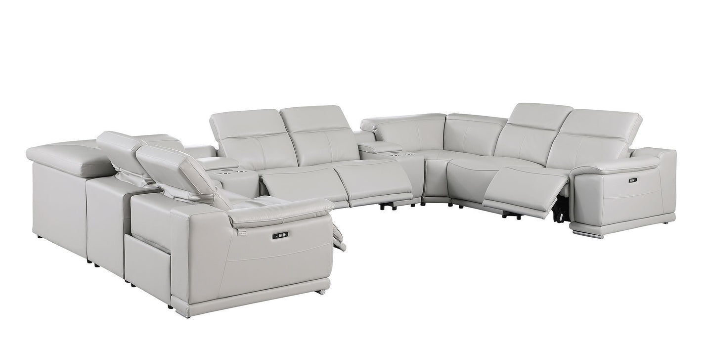 9762 - 10-Piece U-Shaped Sectional Sofa With 4 Power Recliners