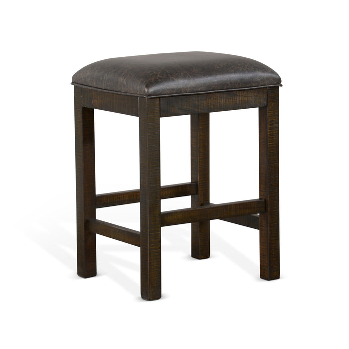 Homestead - Counter Cushion Seat Stool - Tobacco Leaf