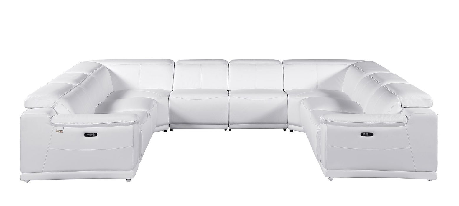 9762 - 8-Piece U-Shaped Sectional Sofa With 4 Power Recliners
