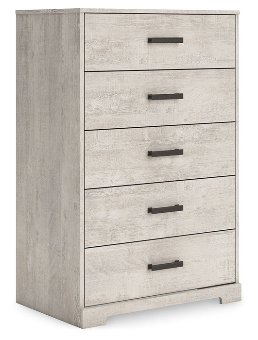 Shawburn - Five Drawer Chest - Gray
