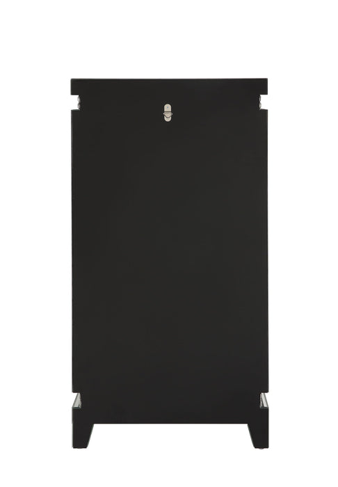 Lotus - Cabinet - Mirrored, Faux Ice Cube Crystals