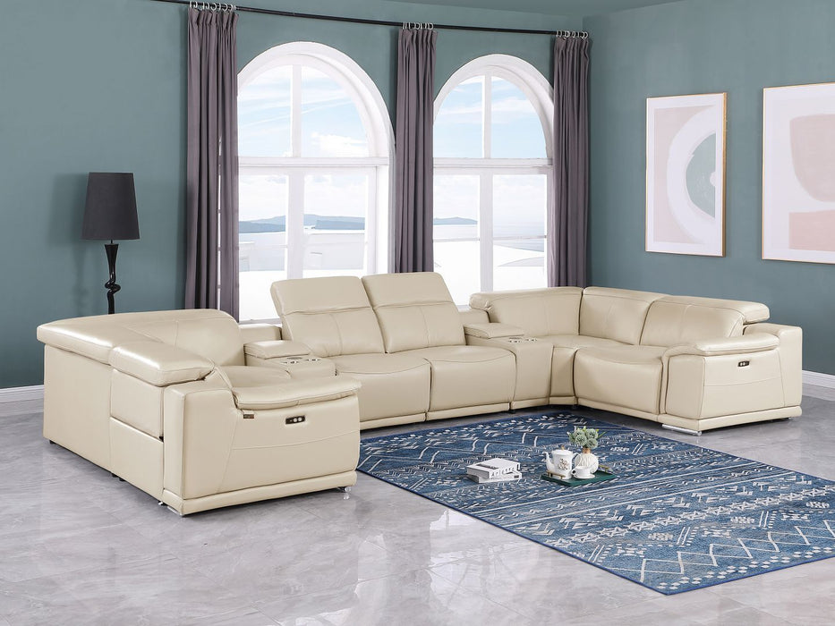 9762 - 8-Piece U Shaped Sectional Sofa With 2 Power Recliners