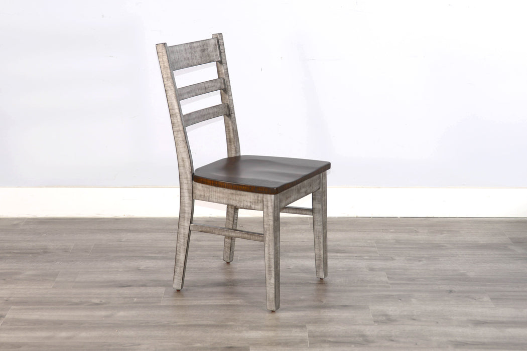 Homestead Hills - Ladderback Chair (Set of 2) - Dark Brown