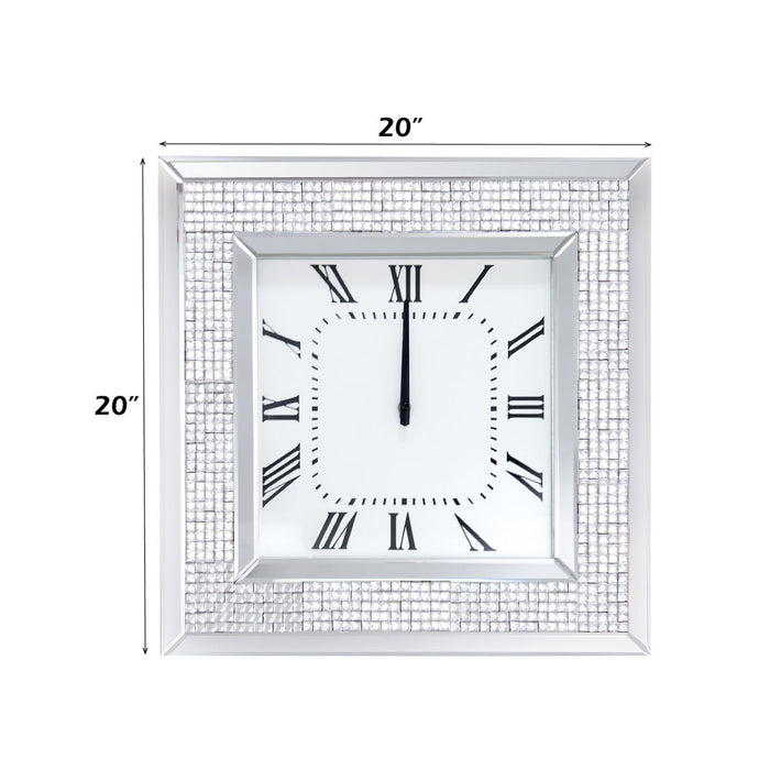 Ornat - Wall Clock - Faux Square Diamonds