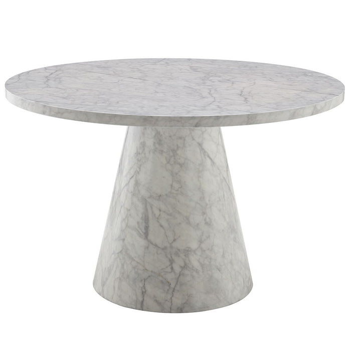 Kacey - Round Dining Table - Engineered Stone