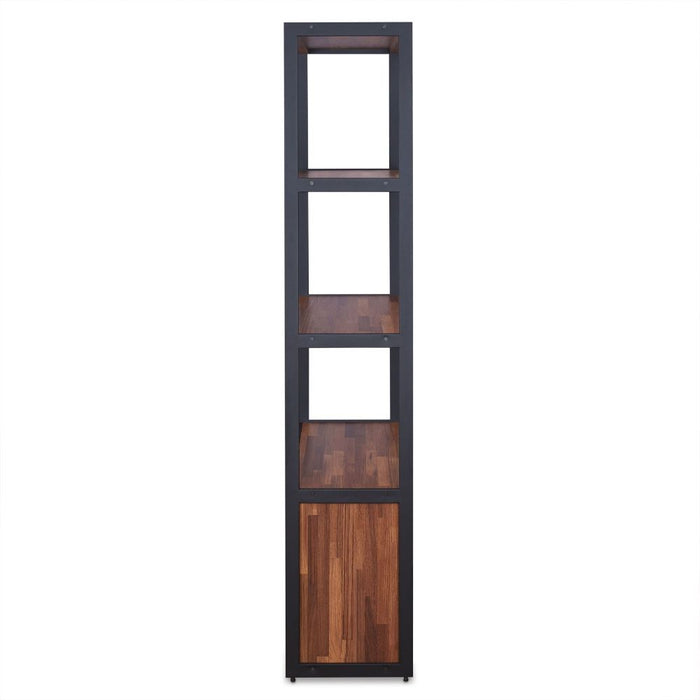 Sara - Bookshelf - Walnut & Sandy Black