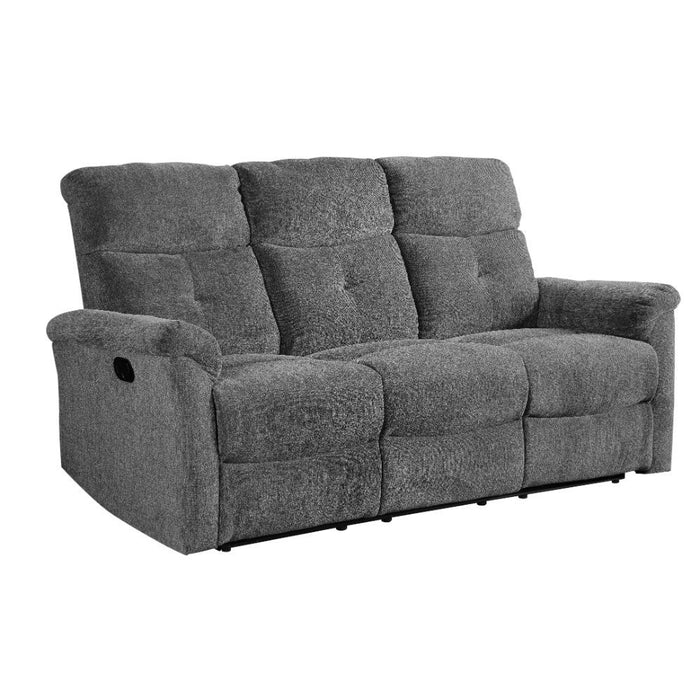 Treyton - Motion Sofa - Gray Chenille