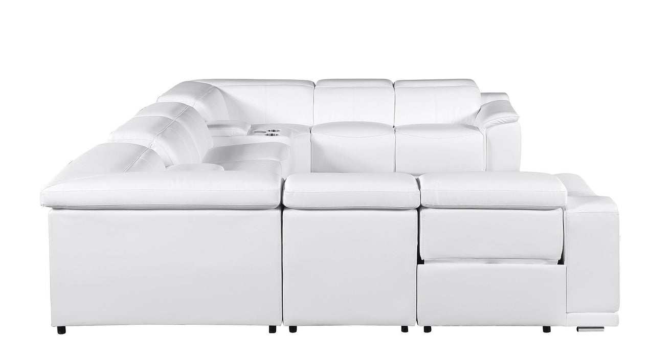 9762 - 10-Piece U-Shaped Sectional Sofa With 4 Power Recliners